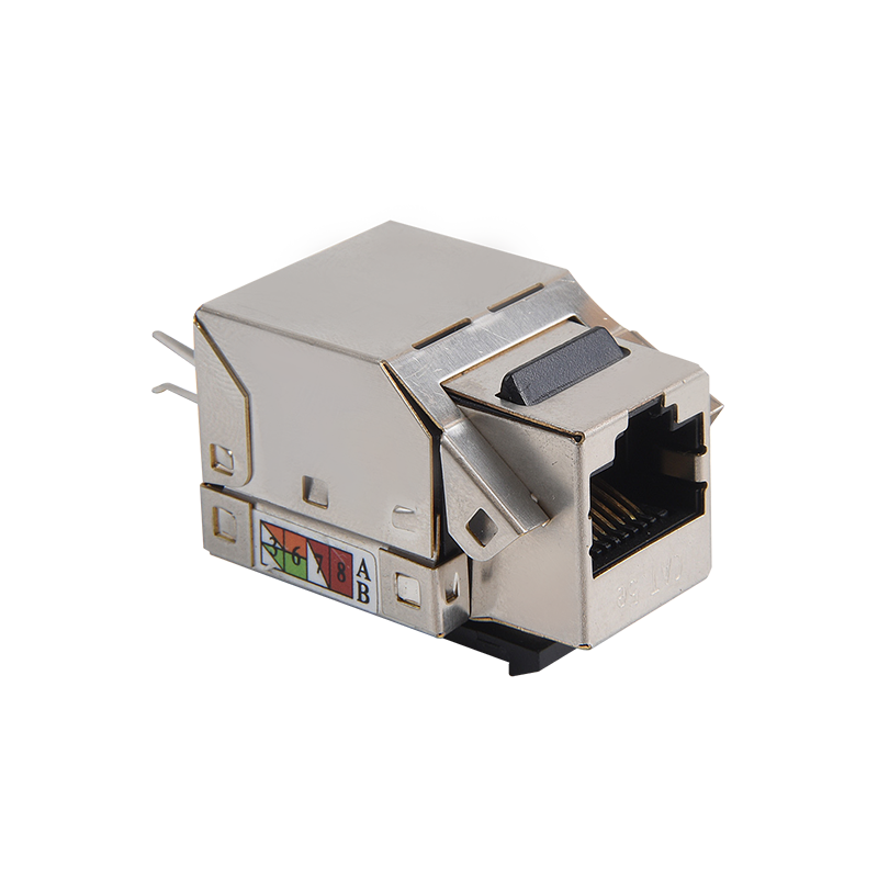 SMT-1013H8C6-FTP Shielded 90 stupňov CAT6 Keystone Jack 110 IDC