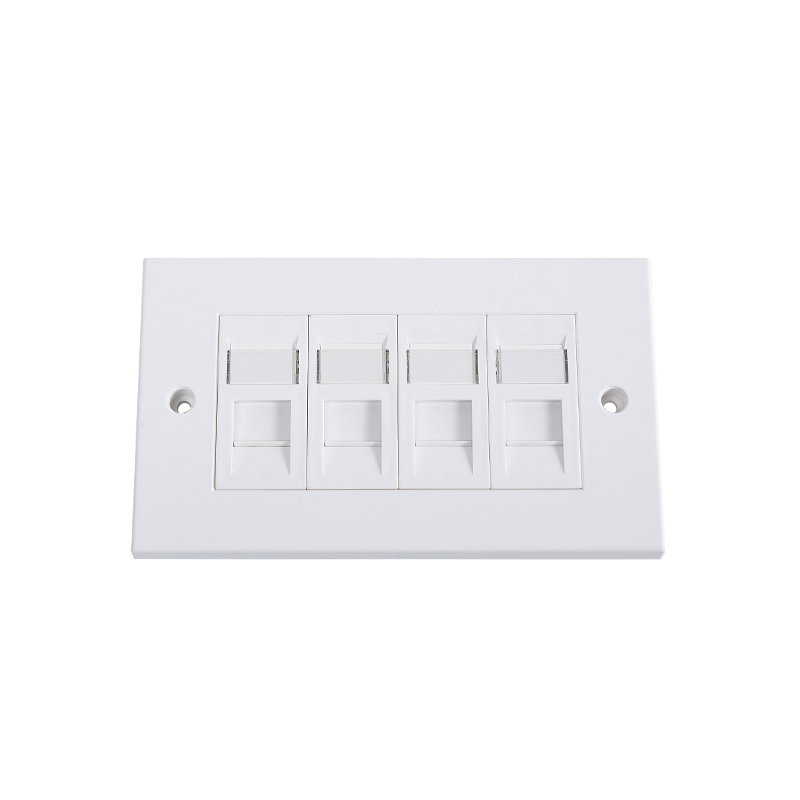 SMT-4306-140P-4P Two Gang Flat Frame UK Typ čelná doska